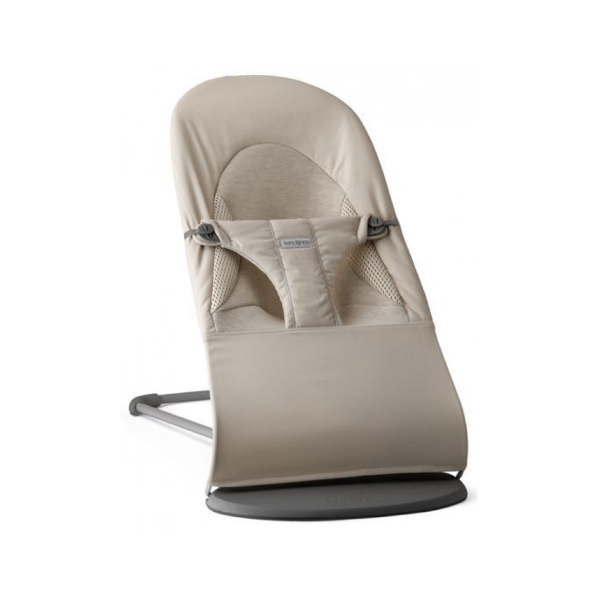 Шезлонг BabyBjorn BALANCE SOFT Woven/Jersey Tri Fabric Sand Grey Шезлонг BabyBjorn BALANCE SOFT Woven/Jersey Tri Fabric Sand Grey