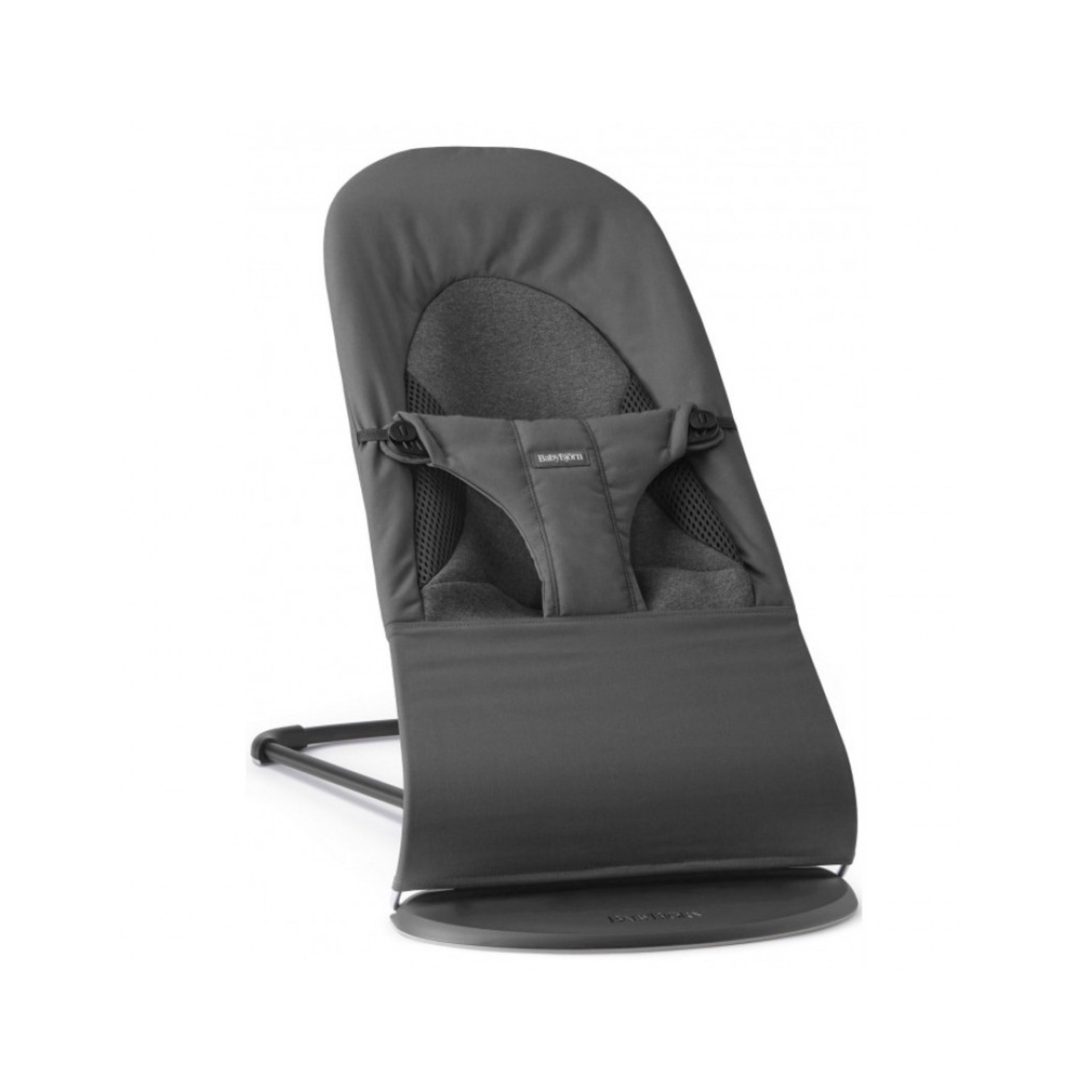 Шезлонг BabyBjorn BALANCE SOFT Woven/Jersey Tri Fabric Dark Grey Шезлонг BabyBjorn BALANCE SOFT Woven/Jersey Tri Fabric Dark Grey
