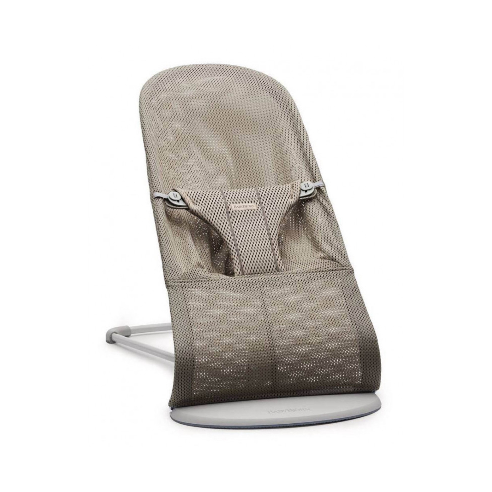 Шезлонг BabyBjorn Bouncer BLISS Mesh Sand Gray Шезлонг BabyBjorn Bouncer BLISS Mesh Sand Gray