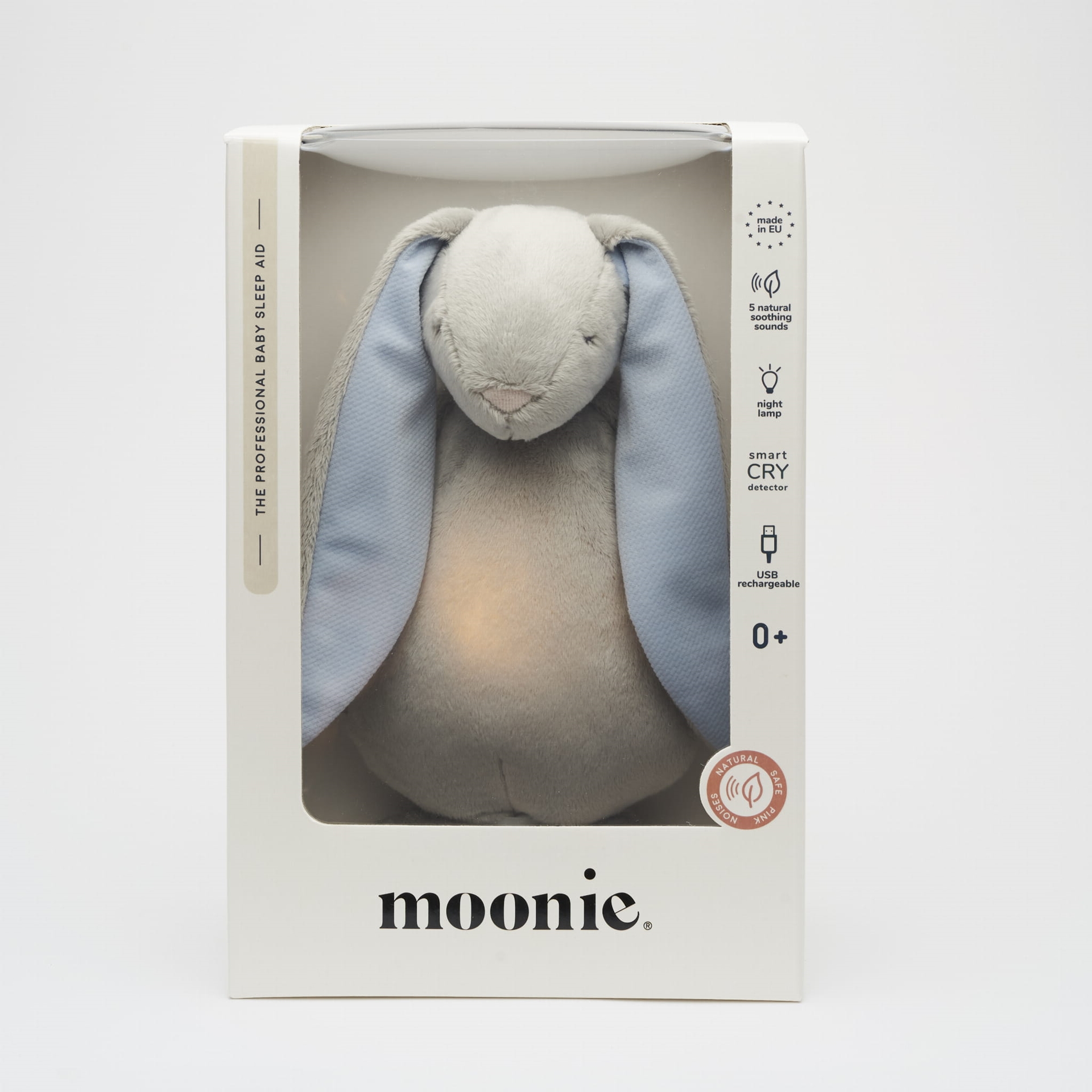 Співаючий Зайчик MOONIE BASIC Sky (гладкий)