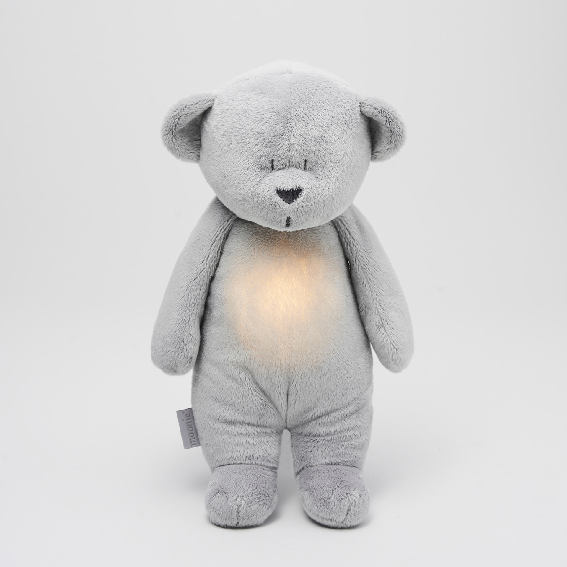 Співаючий Ведмедик MOONIE BASIC Silver (гладкий)