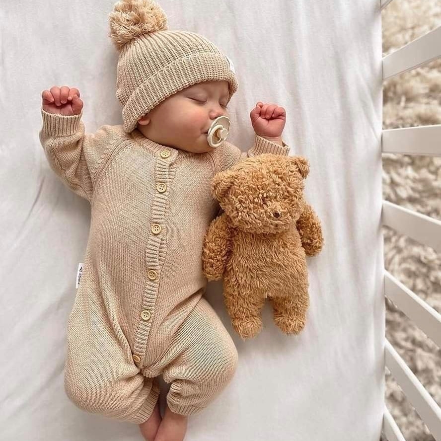 Співаючий Ведмедик MOONIE ORGANIC Cappucchino
