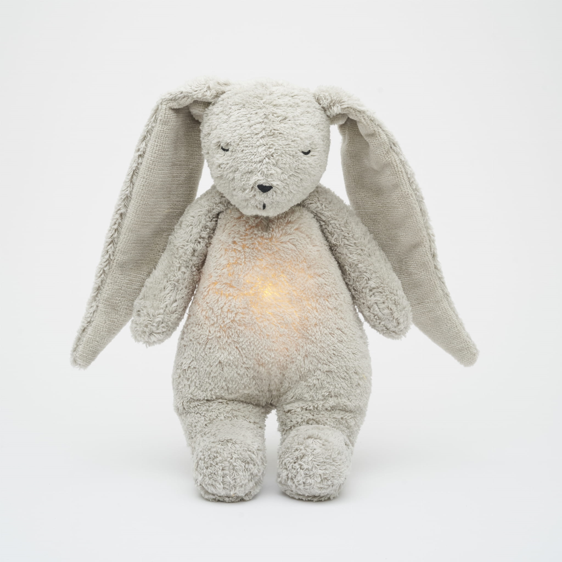 Співаючий Зайчик MOONIE ORGANIC Grey