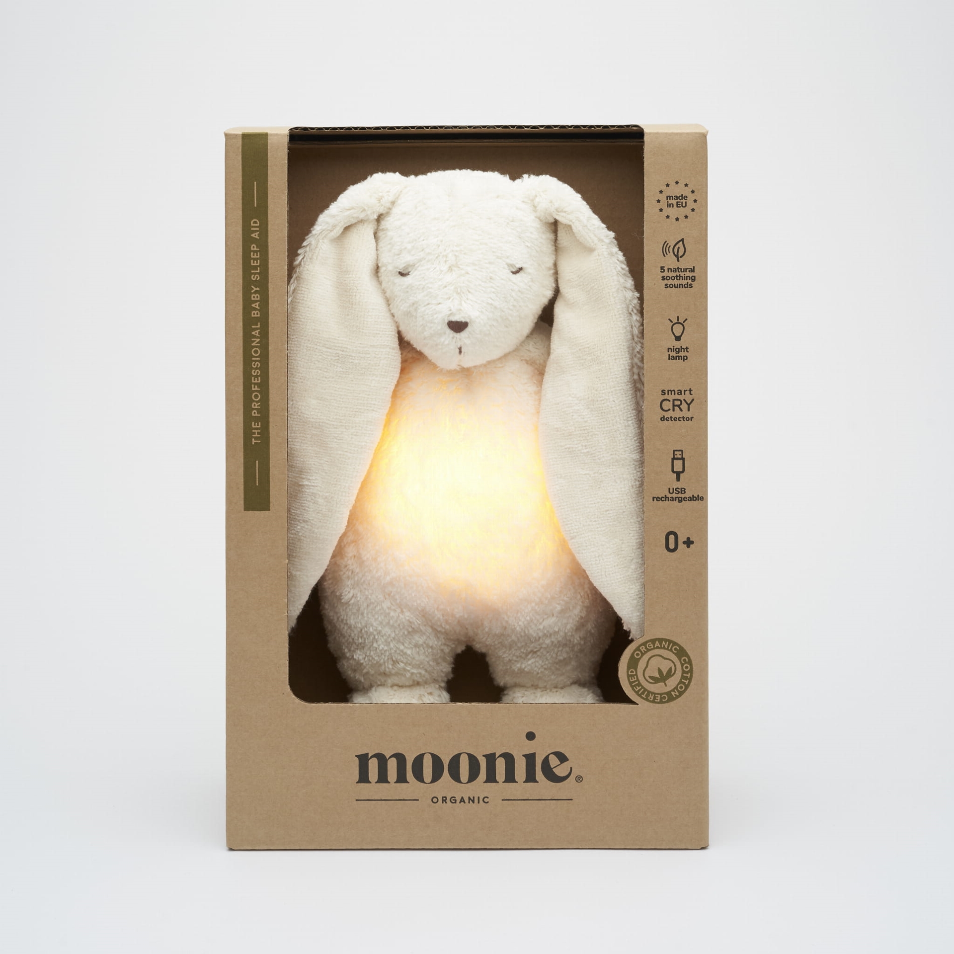 Співаючий Зайчик MOONIE ORGANIC Polar