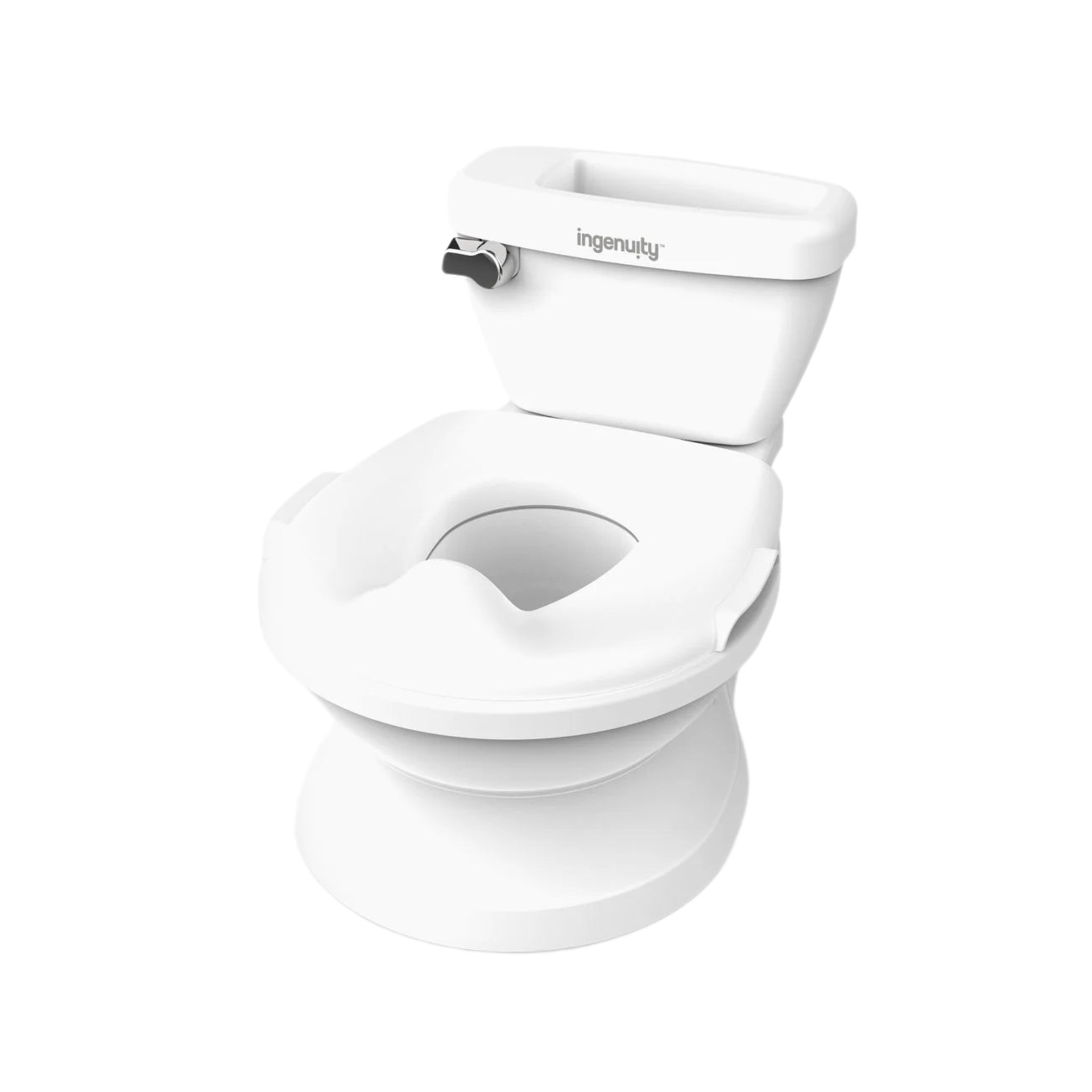 Дитячий горщик-унітаз Ingenuity "My Size. Potty Pro" білий Дитячий горщик-унітаз Ingenuity "My Size. Potty Pro" білий
