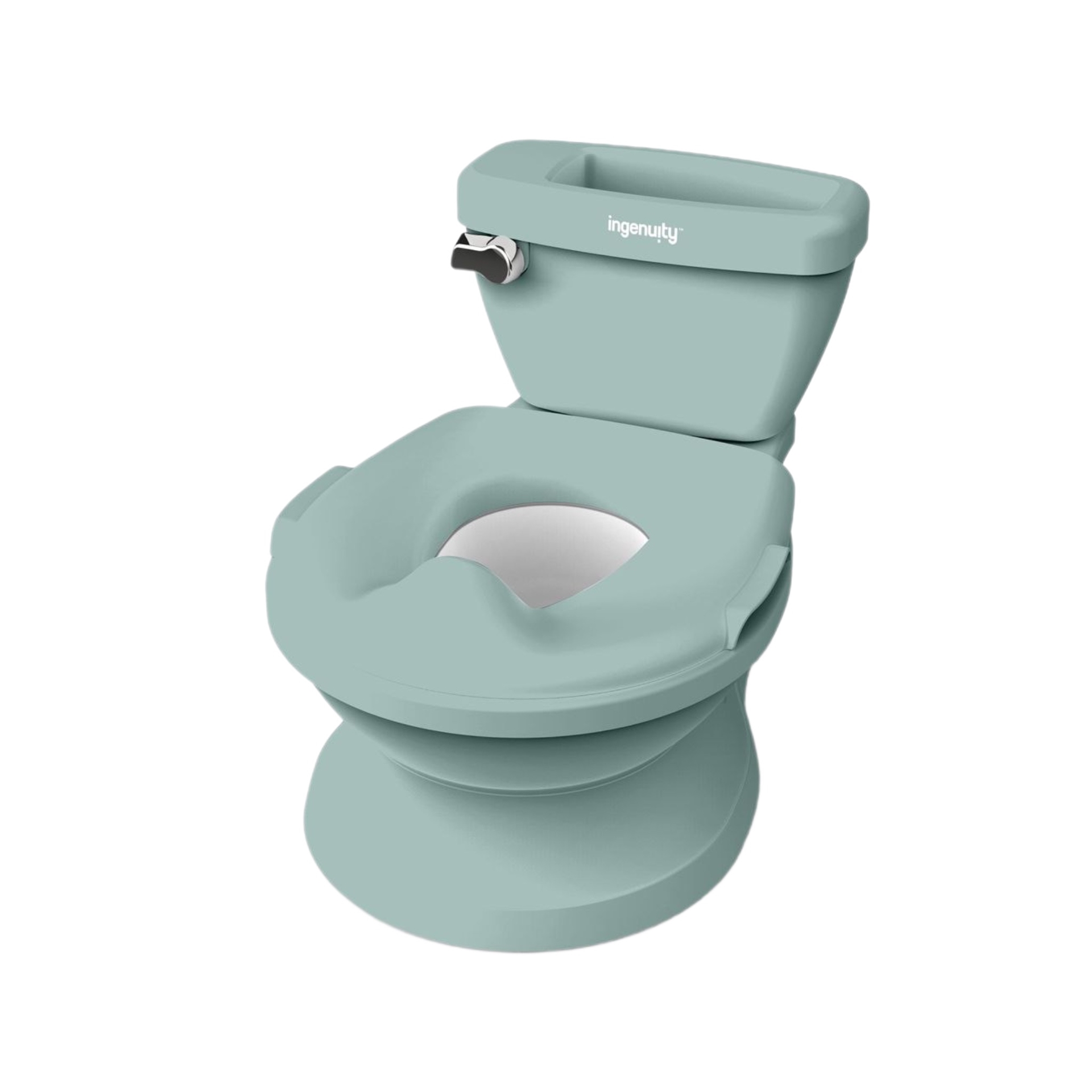 Дитячий горщик-унітаз Ingenuity "My Size. Potty Pro" зелений Дитячий горщик-унітаз Ingenuity "My Size. Potty Pro" зелений