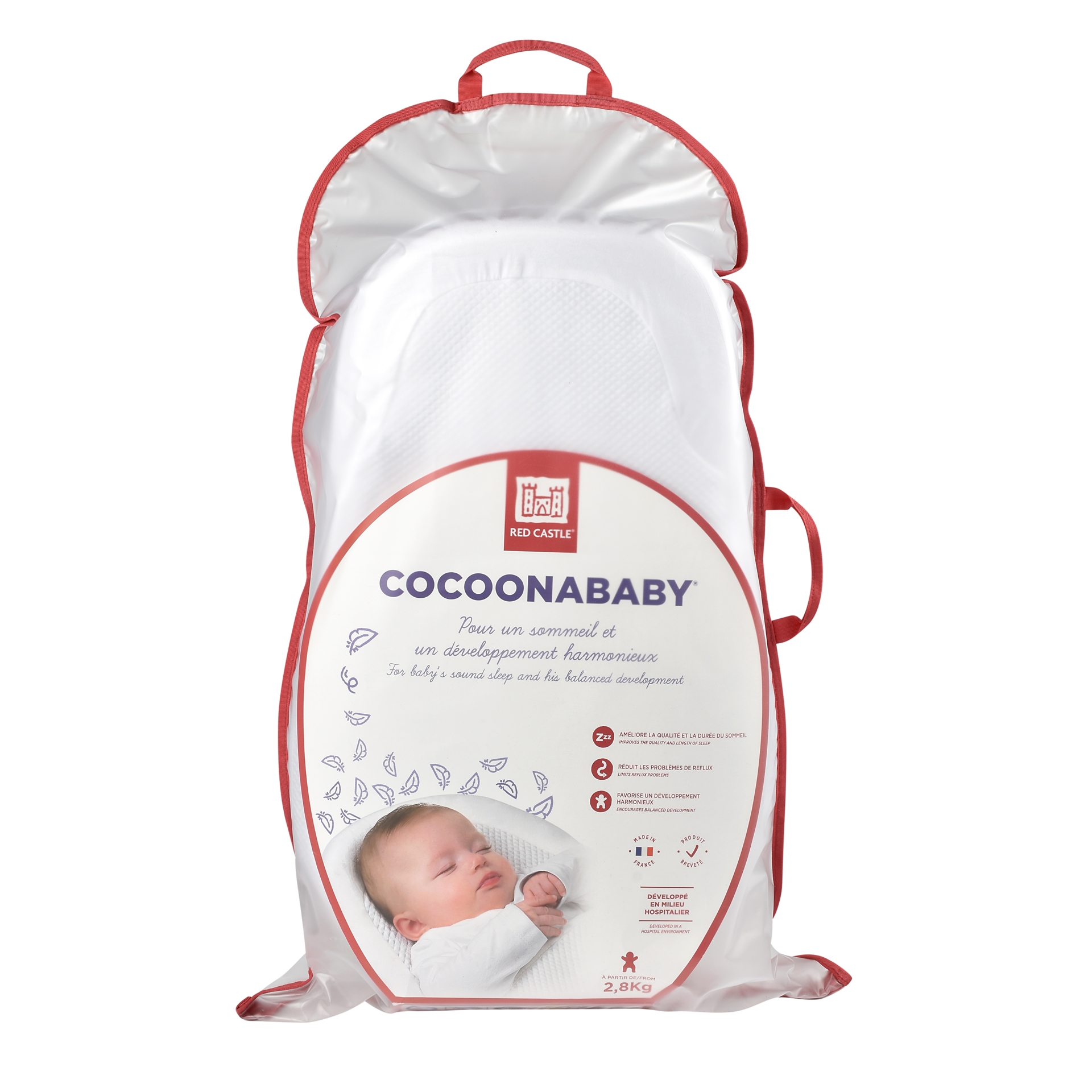 Дитячий ергономічний матрац Red Castle Cocoonababy оновлений білий