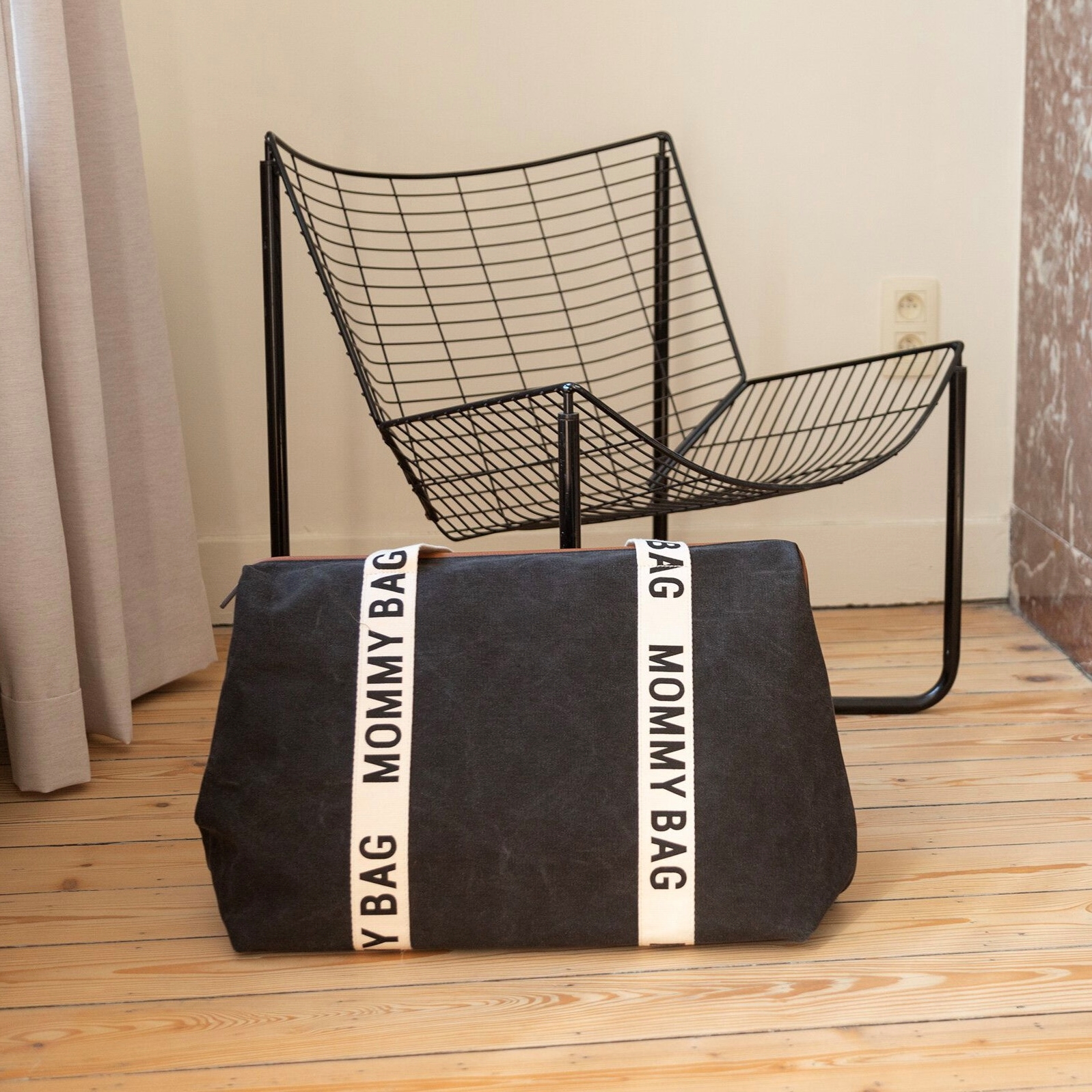 Сумка Childhome Mommy bag Signature - canvas black