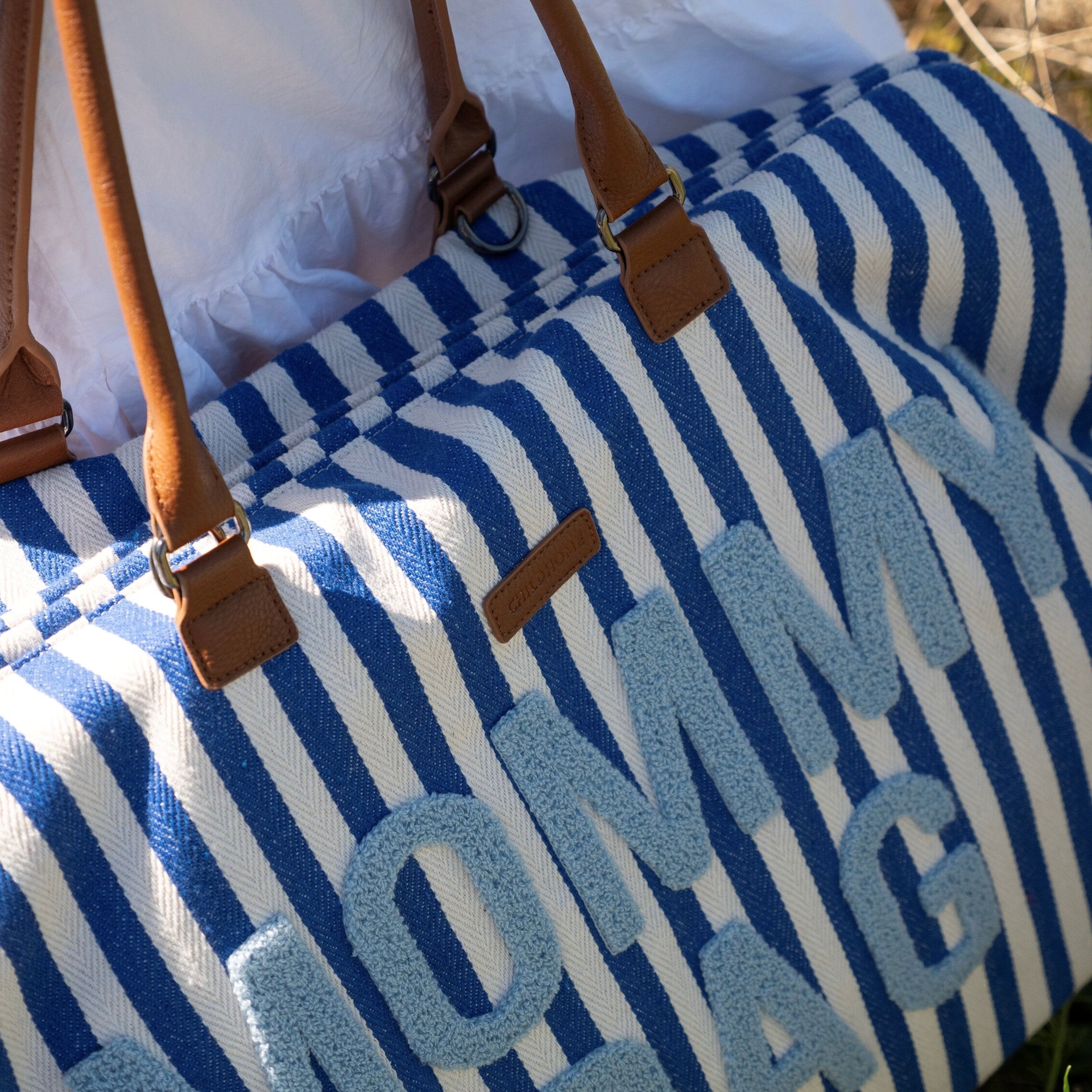 Сумка Childhome Mommy bag stripes electric blue