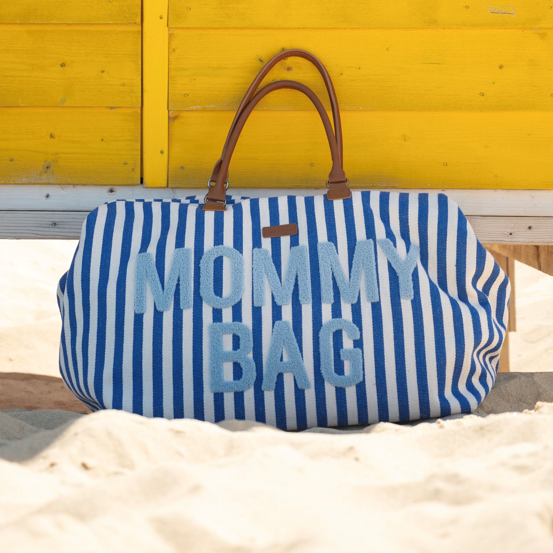 Сумка Childhome Mommy bag stripes electric blue