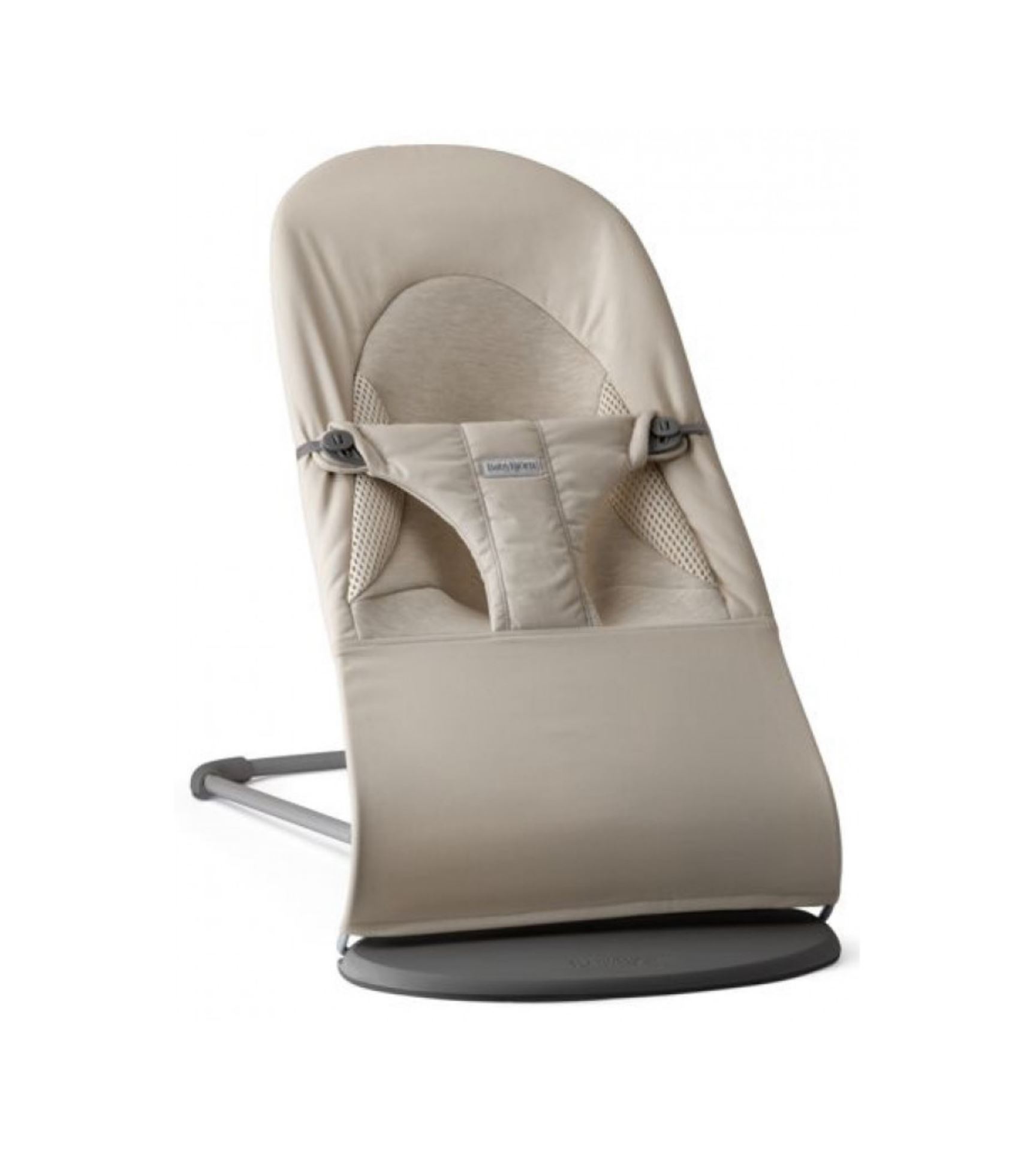 Шезлонг BabyBjorn BALANCE SOFT Woven/Jersey Tri Fabric Sand Grey