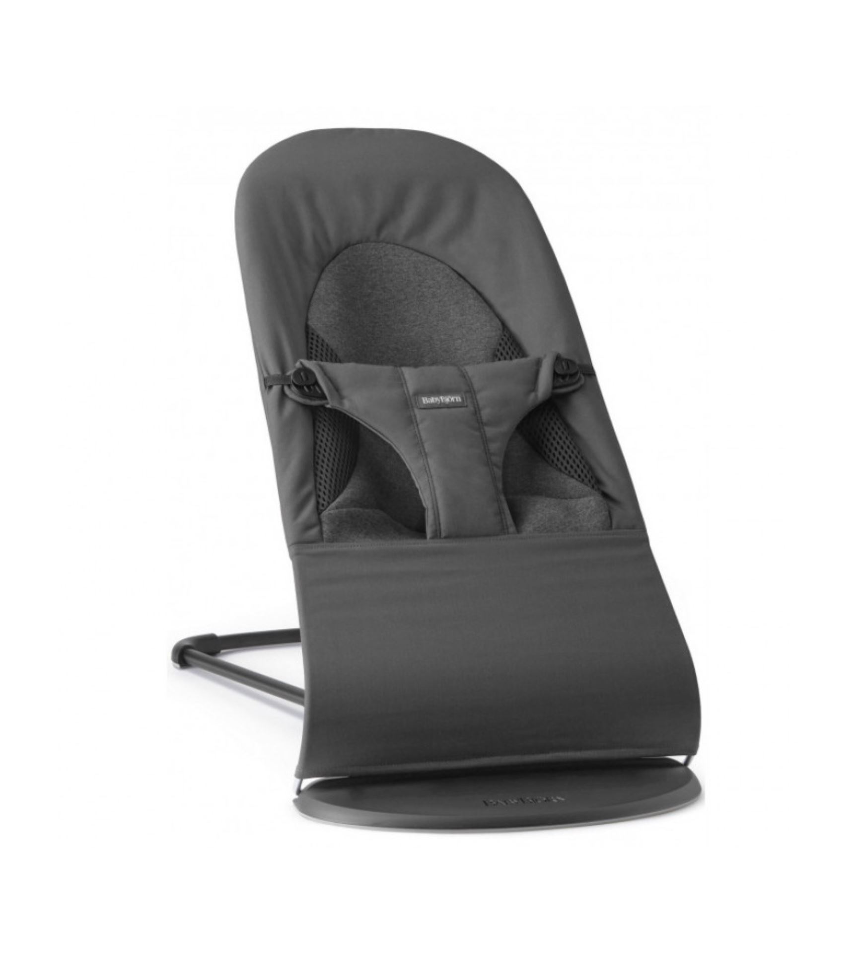 Шезлонг BabyBjorn BALANCE SOFT Woven/Jersey Tri Fabric Dark Grey