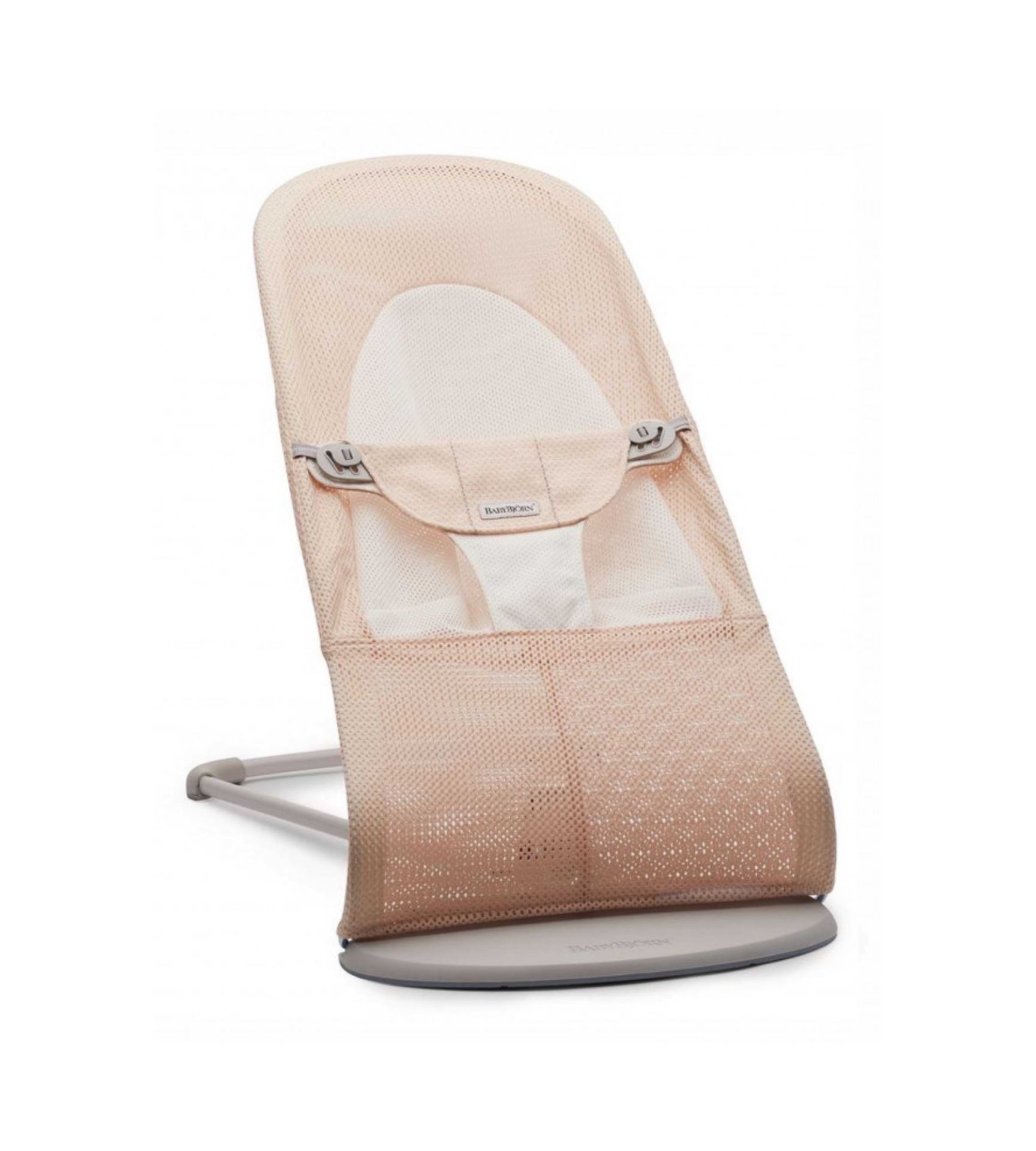 Шезлонг BabyBjorn Balance SOFT MESH Blush