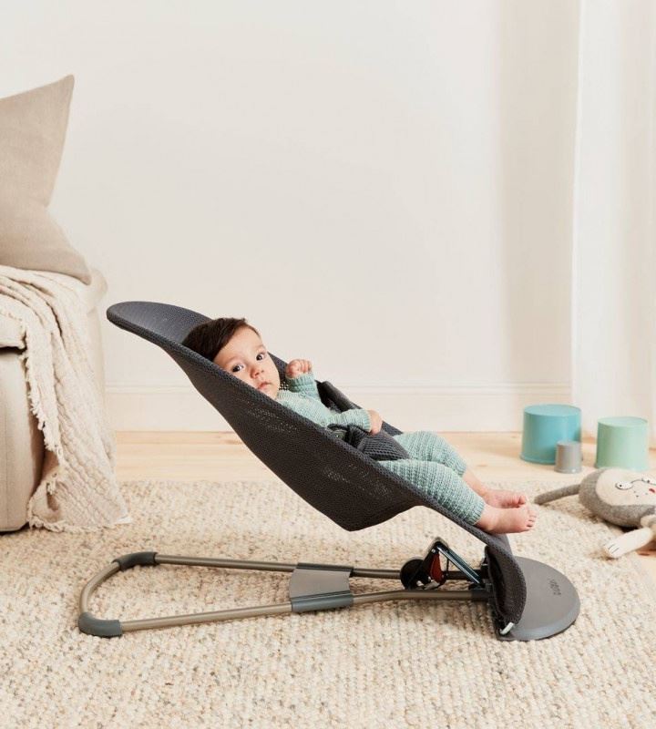 Шезлонг BabyBjorn Bouncer BLISS Mesh Anthracite
