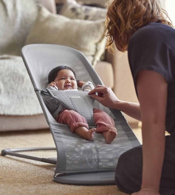 Шезлонг BabyBjorn Bouncer BLISS Mesh Grey