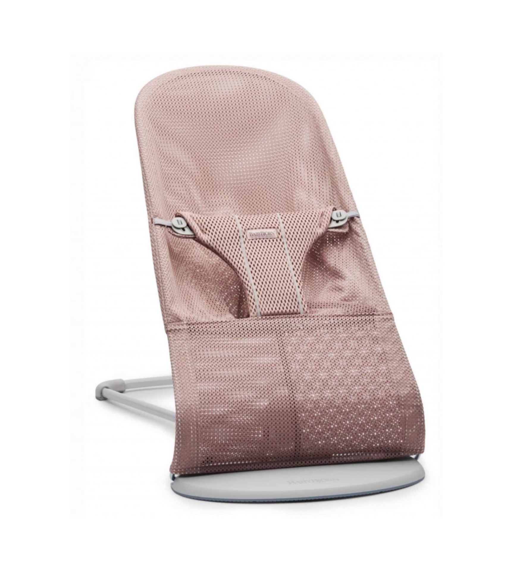 Шезлонг BabyBjorn Bouncer BLISS Mesh Dusty Pink