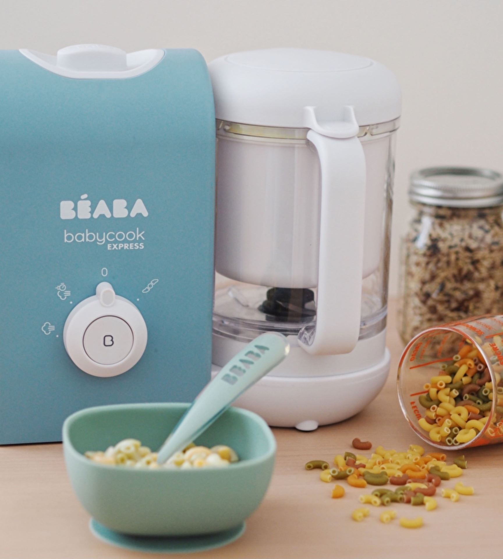 Пароварка-блендер Beaba Babycook Express Блакитний