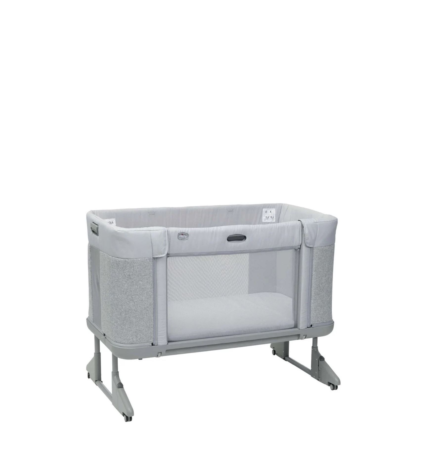 Ліжечко 3 в 1 Chicco Next2Me Forever Ash Grey