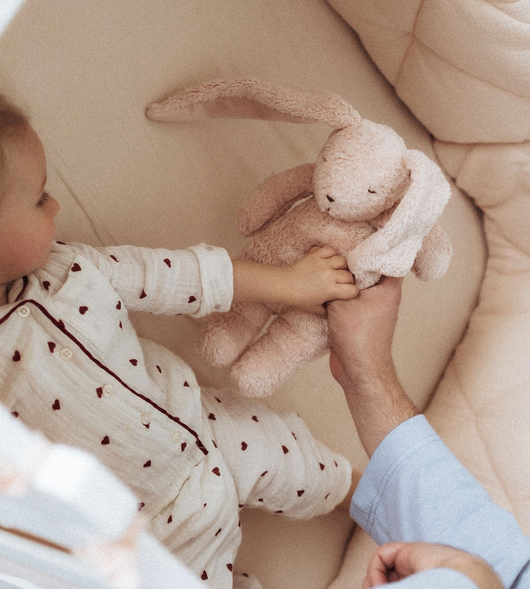Співаючий Зайчик MOONIE ORGANIC Rose