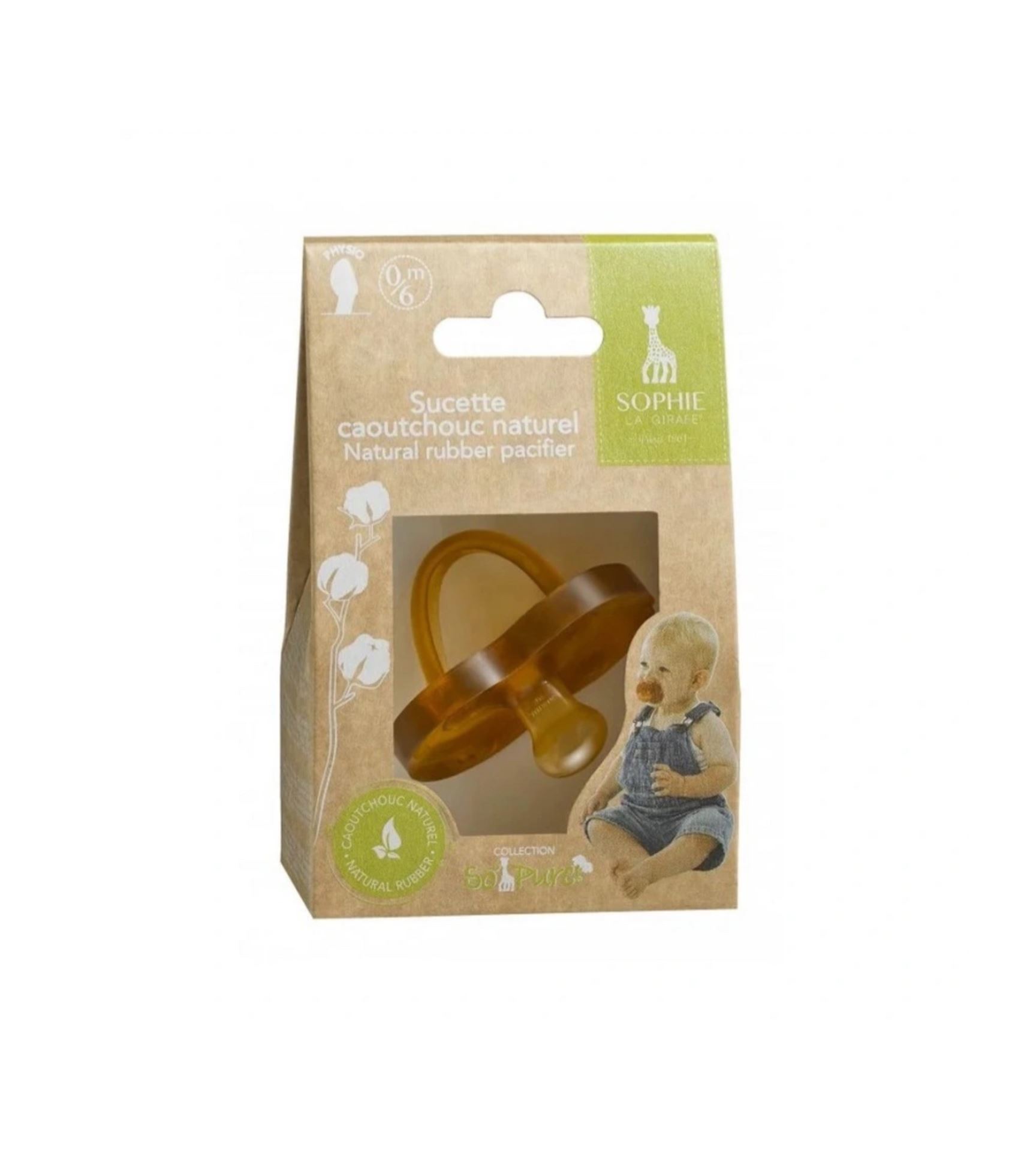 Пустушка Vulli So Pure Natural Rubber Pacifier 0-6 місяців