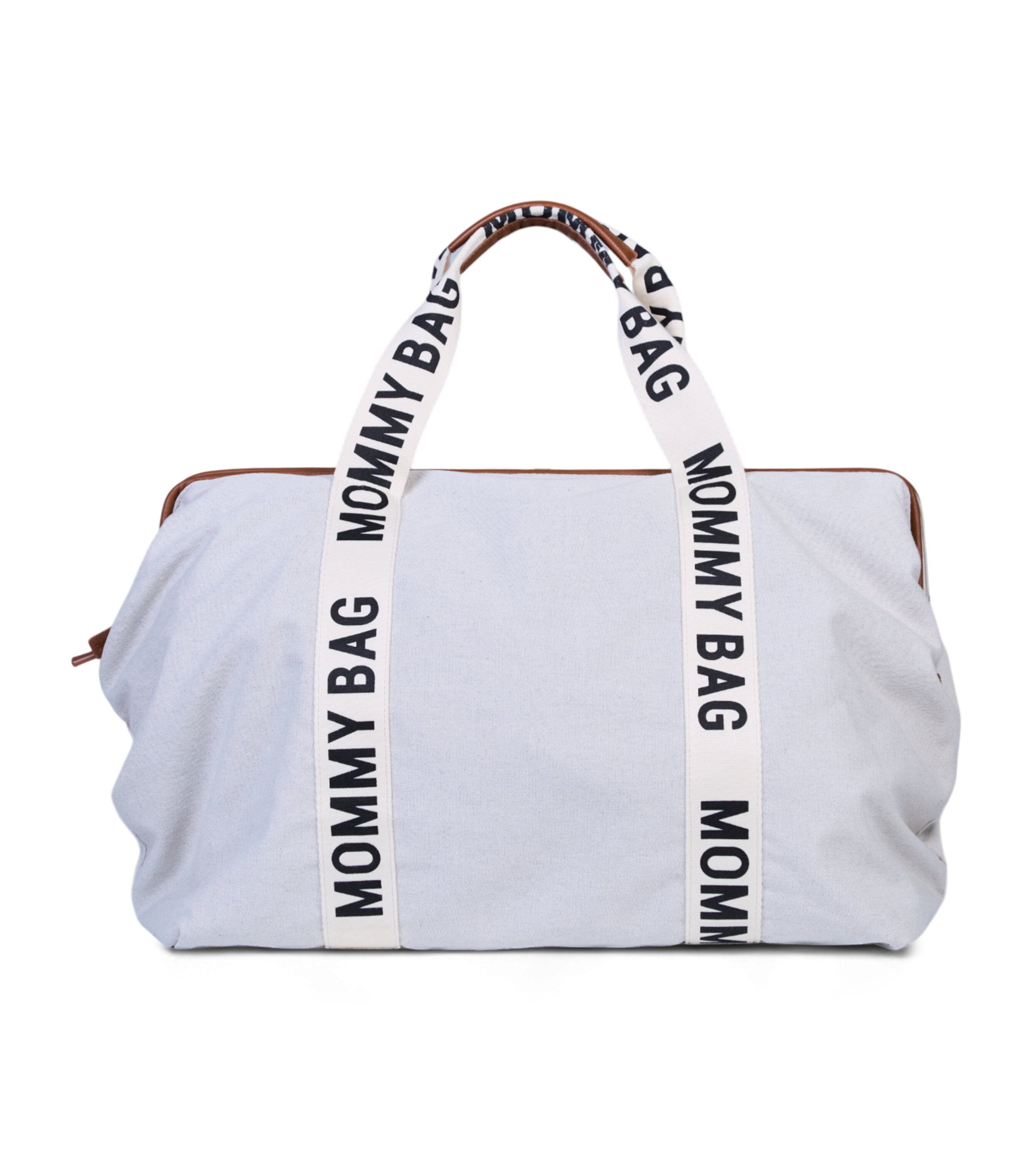 Сумка Childhome Mommy bag Signature - canvas off white
