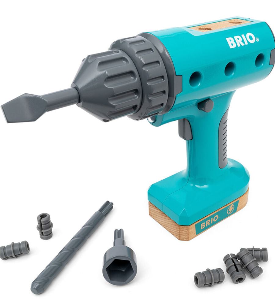 Дитячий шуруповерт на батарейках BRIO Builder