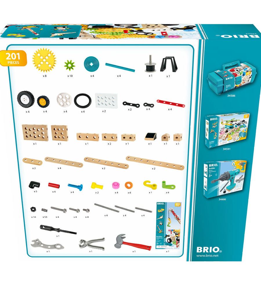 Конструктор BRIO Builder 201 ел.