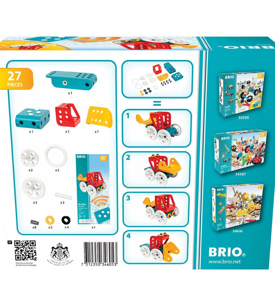Конструктор BRIO Builder на радіокеруванні 27 ел.