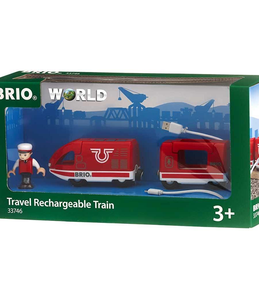 Пасажирський поїзд BRIO c USB підзарядкою