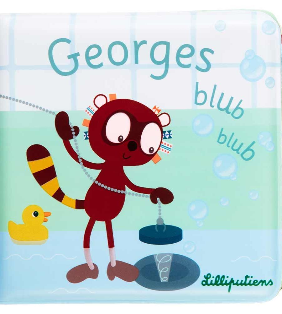 Книга для ванної Lilliputiens Лемур Джордж