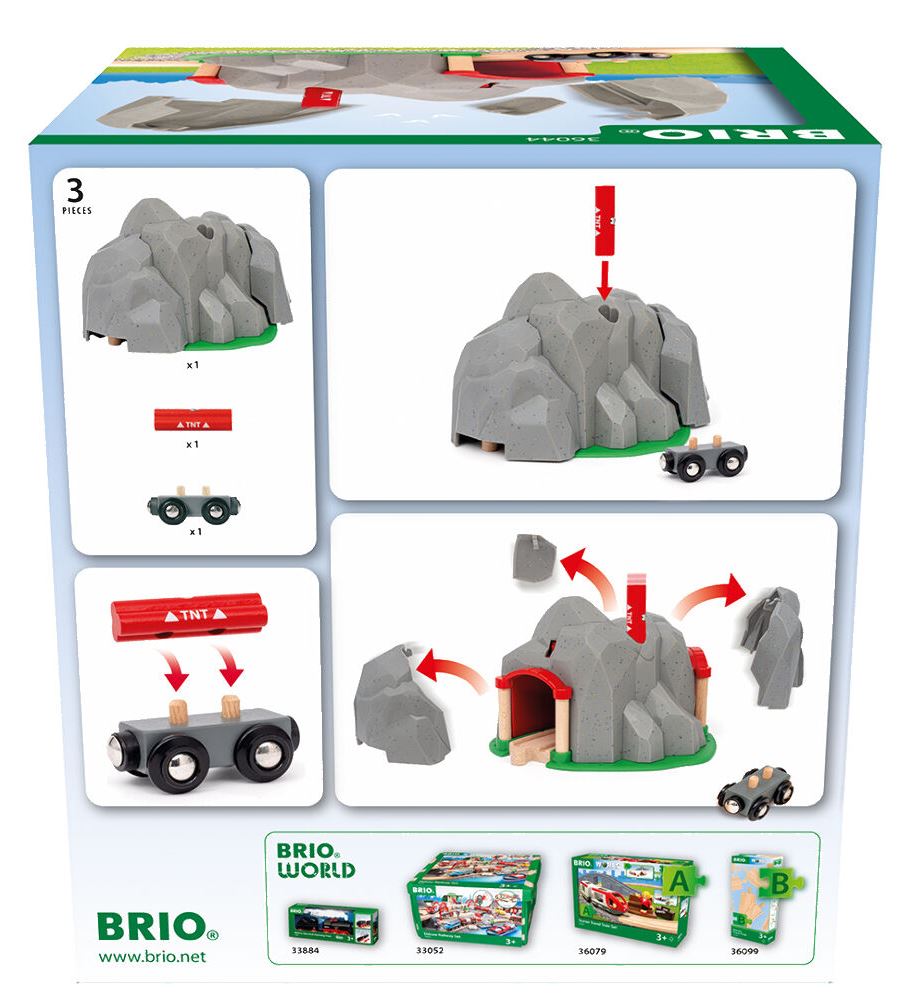Вибуховий тунель для залізниці BRIO