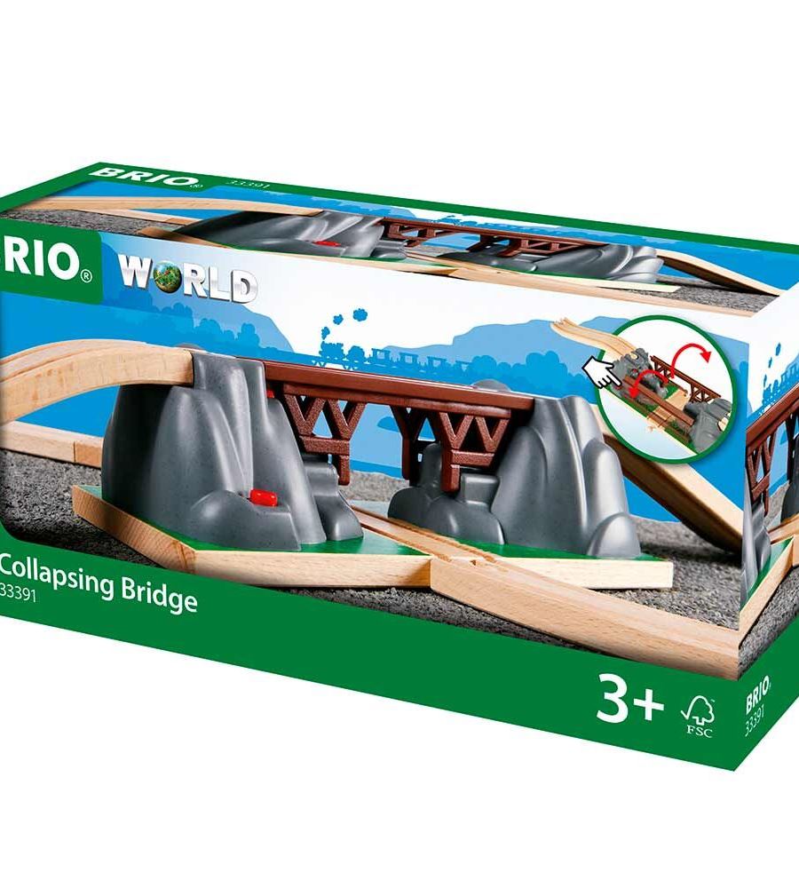 Міст, що руйнується, для залізниці BRIO