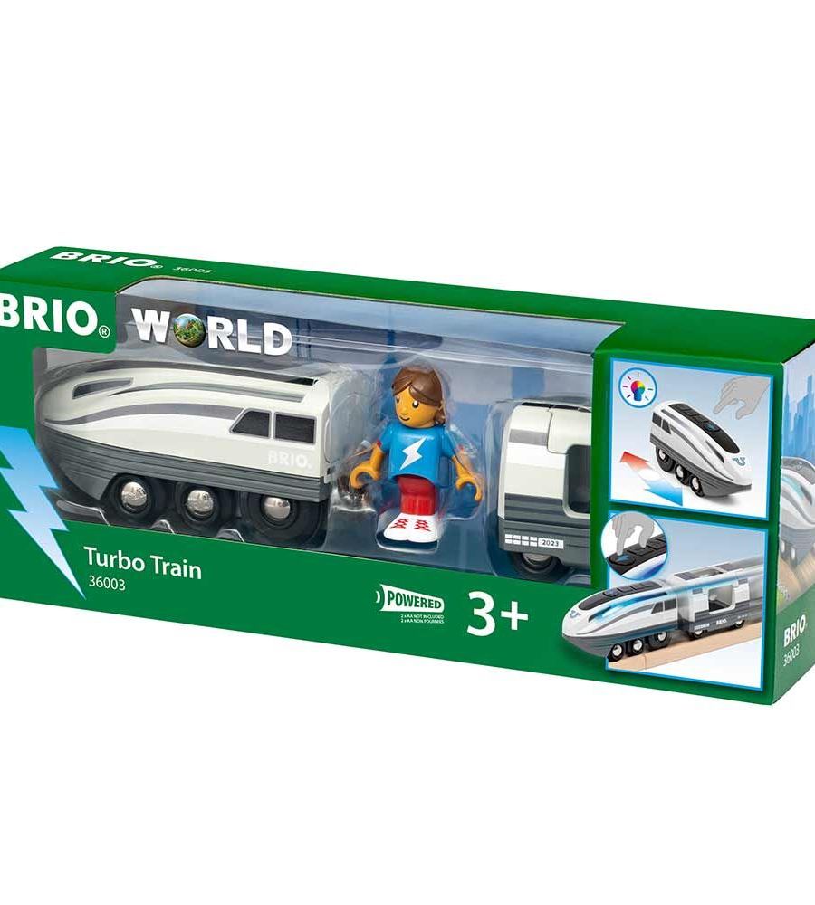 Турбопоїзд BRIO на батарейках