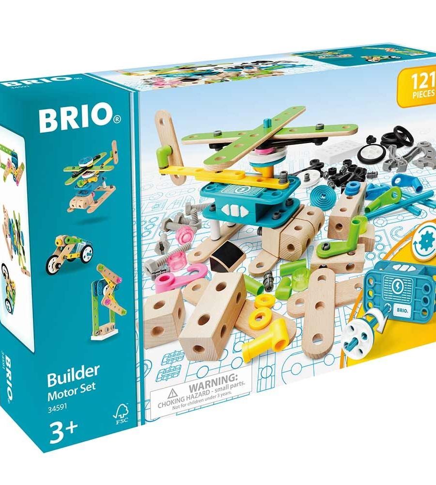 Конструктор BRIO Builder із мотором 121 ел.