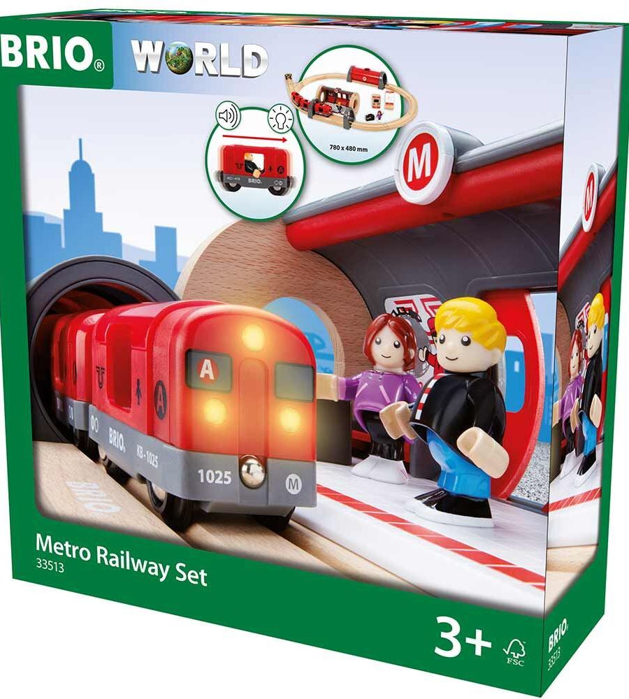 Дитяча залізниця BRIO Метро