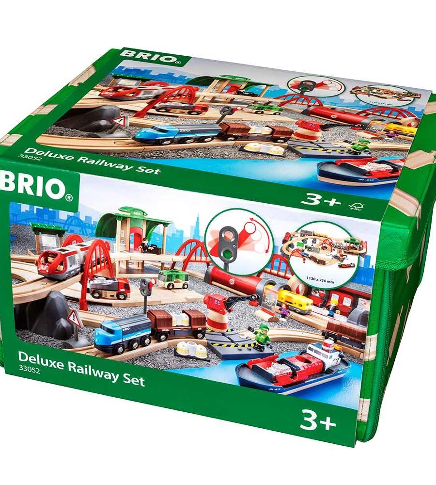 Дитяча залізниця BRIO Deluxe
