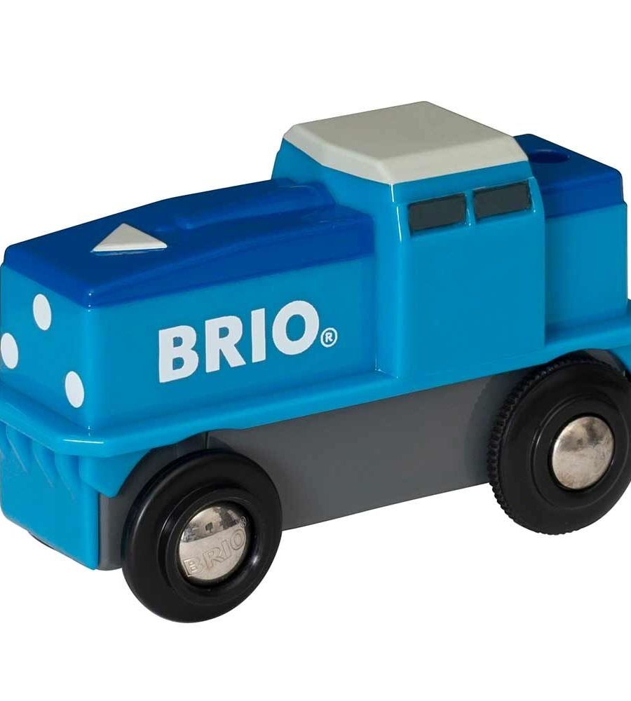 Вантажний локомотив для залізниці BRIO на батарейках