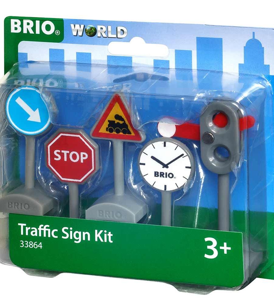 Набір дорожніх знаків для залізниці BRIO