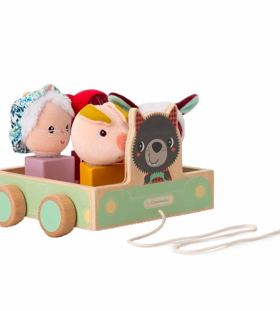 Каталка з сортером Lilliputiens Вовк Луї