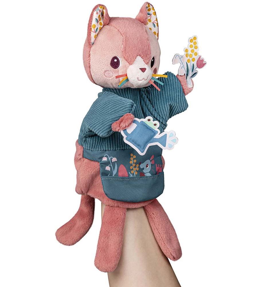 Іграшка на руку Lilliputiens Котик Жанетт