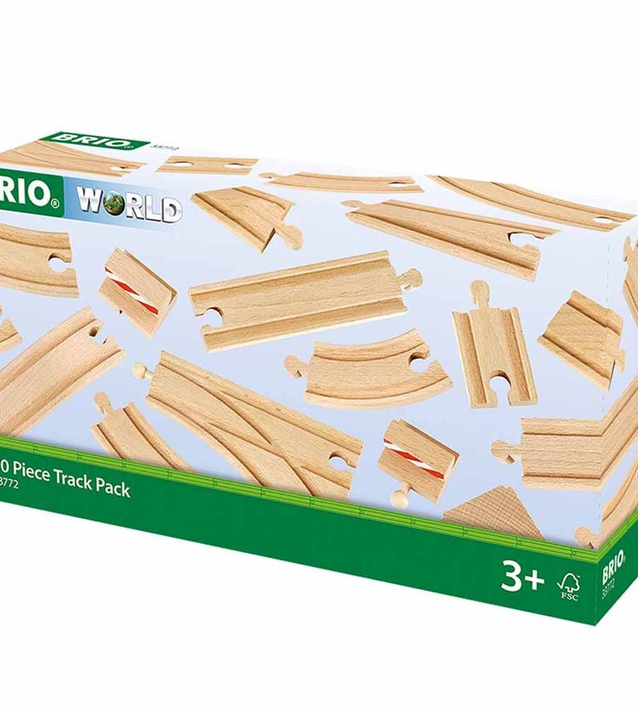 Великий набір розширень для залізниці BRIO 50 ел.